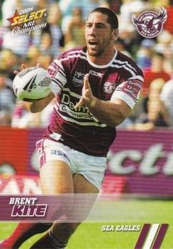 2008 Select NRL Champions #67 Brent Kite Front